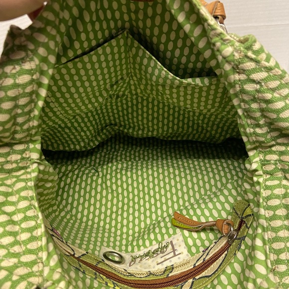 Fossil Floral Flower Print Tote Bag - Picture 11 of 11